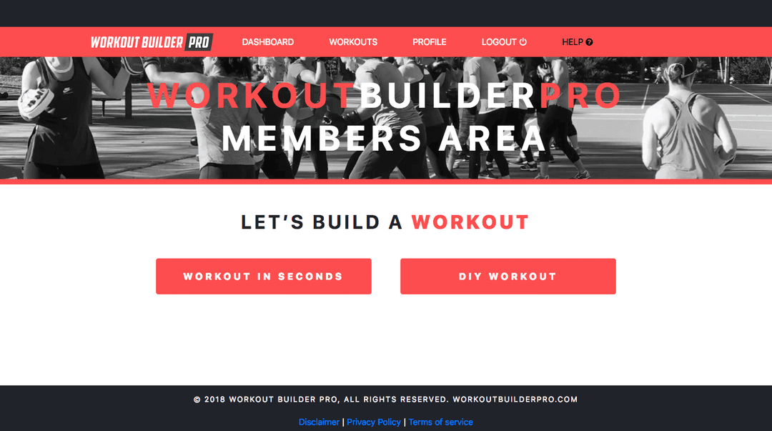 Online Dynamic Workout Planner