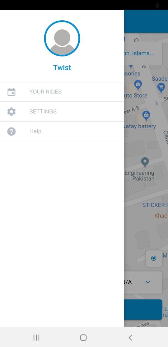 Ride Sharing Application