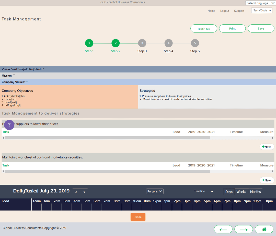 Project Planning Tool